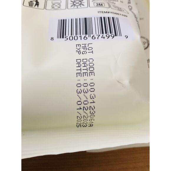 Yardley London Disposable WashCloths Lot of 3 18 Ct. New - Picture 5 of 8